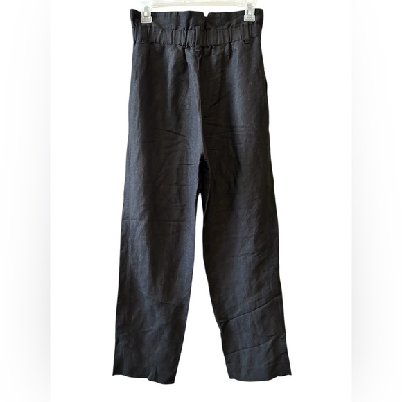 H&M Highwaist Trouser Black Pants - Picture 3 of 5